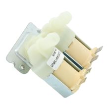 Bitron Magnetventile - Einlaufelektroventil 2-fach 180° 2x12mm Auslauf Waschmaschine Samsung WF8AF5E5P4WEG