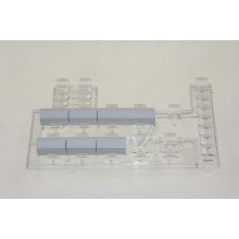 Drucktastenblock,7 Tasten,weis Waschmaschine 1108828201