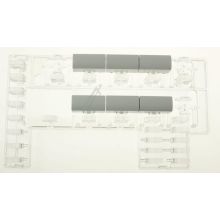 Drucktastenblock,6 Tasten,weis Waschmaschine 1108828409