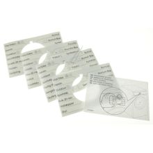 Plaque Programmes,bouton,adhés Waschmaschine 140109411086
