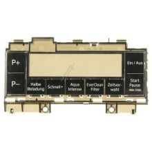 Tastenfeld (klartext) Geschirrspüler 1780319100