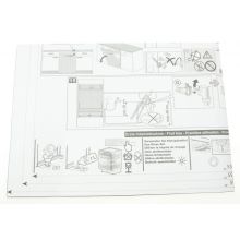 Electrolux Aeg Schablonen - Schablone,integrierbar Geschirrspüler 140002854671