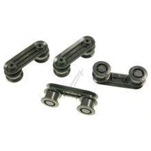 Räderhaltersatz,dunkelgrau,4 S Geschirrspüler 4055260-79/0