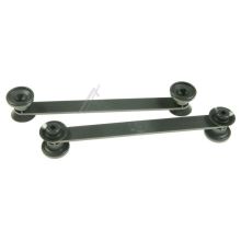 Electrolux Aeg Rollen - Räderhaltersatz,grau,links-rec Geschirrspüler 4055405684