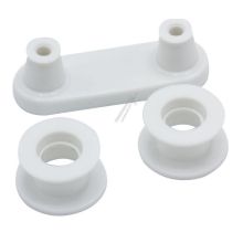 Halter Komplett + 2 Rollen Für Oberkorb Geschirrspüler M91006