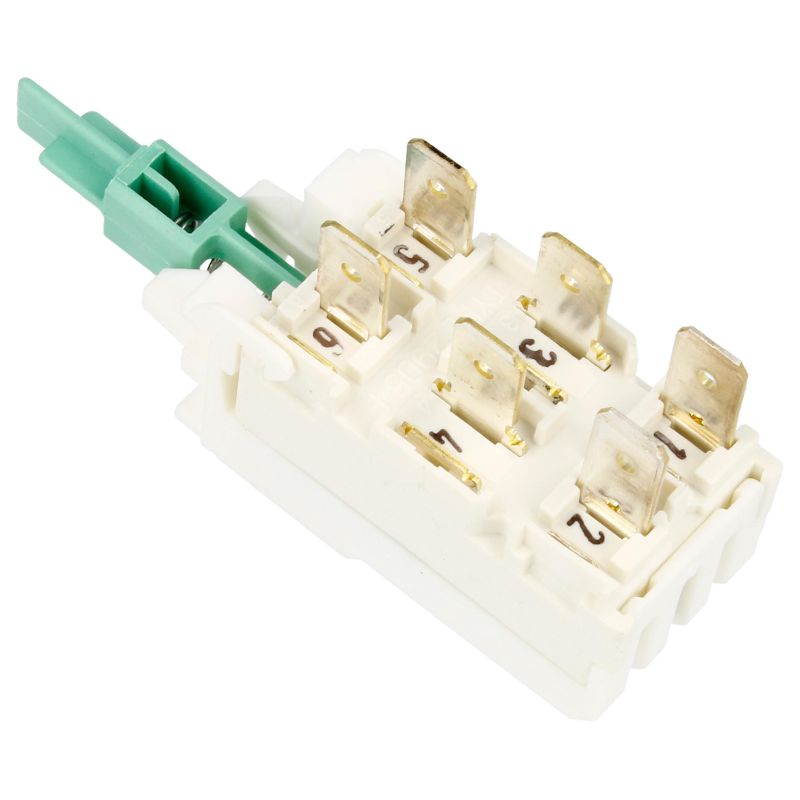 Pulsante 6 Contatti 481941029126 Lavatrice IGNIS,WHIRLPOOL