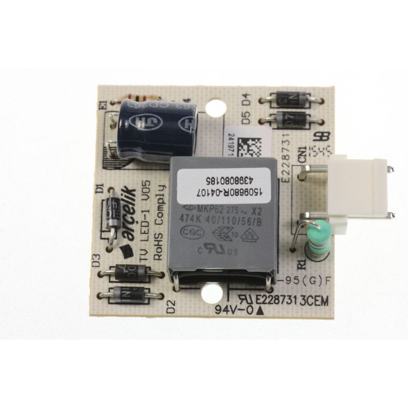 Scheda Led 230v Per Frigorifero 4398081100 Frigorifero BLOMBERG,BEKO