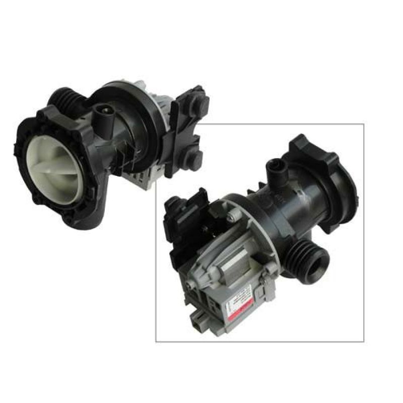 Elettropompa di scarico con filtro Extedia C00142285 Lavatrice HOTP...