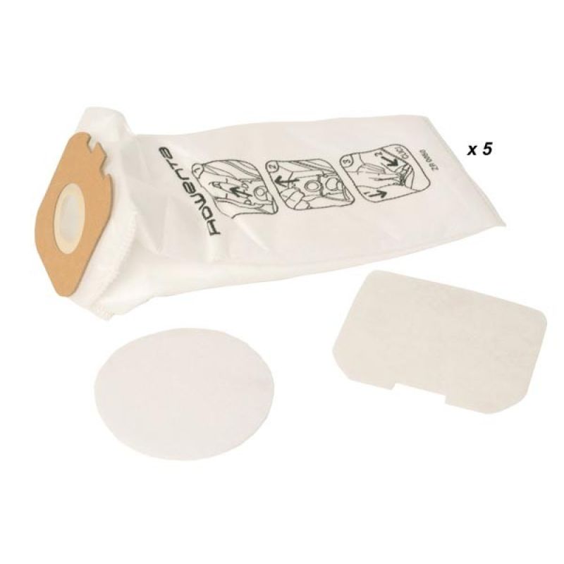 Sacchi In Microfibra Confezione 5pz ZR005001 Aspirapolvere ROWENTA