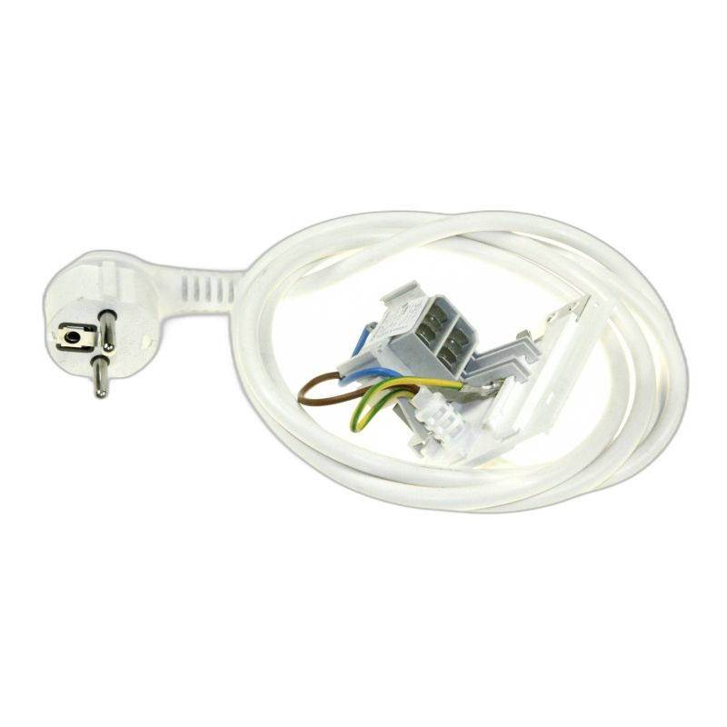 Cavo Aliment.3X1 Schuko 1,5M+Filtro Cap. C00091632 Lavatrice HOTPOI...