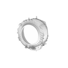 Bosch Siemens Bottichoberteile - Laugenbehälter 600-1000upm,tv,mitdichtung+schrauben Waschmaschine 241627