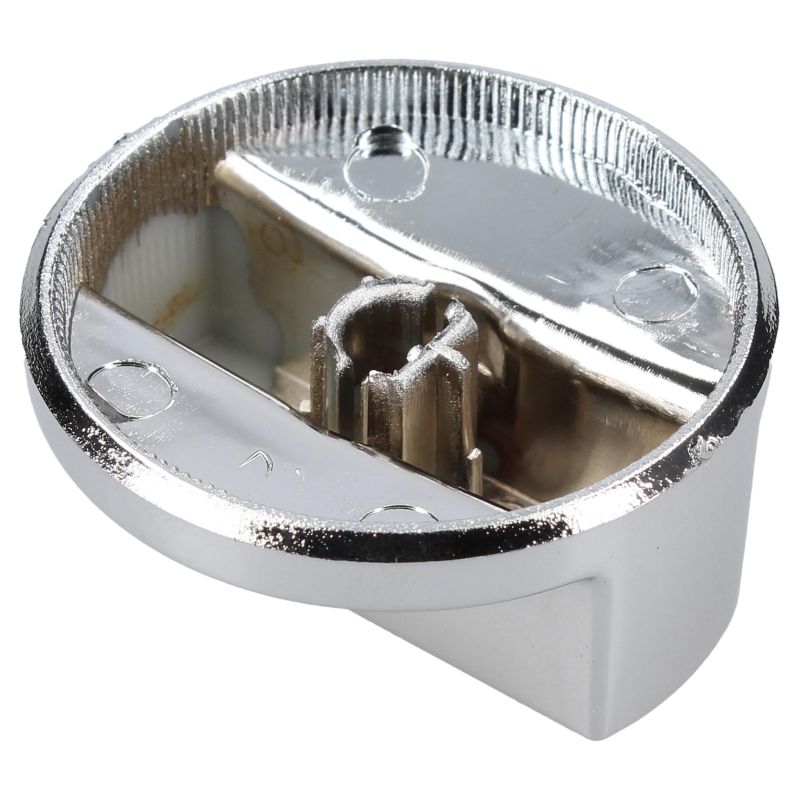 Manopola(abs)cromata 5511810268 Microonde DE LONGHI