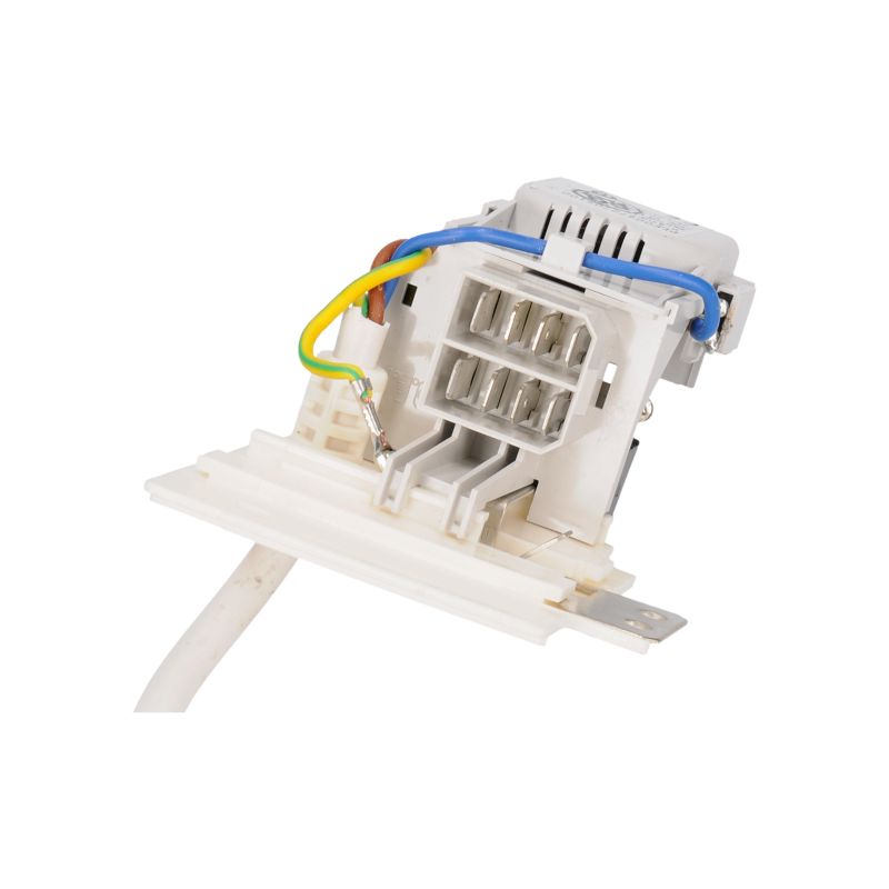 Cavo Aliment.3X1 Schuko 1,5M+Filtro 8Vie C00091633 Lavatrice HOTPOI...