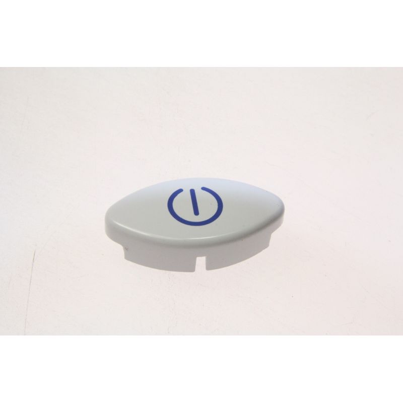 Tasto On-Off Bianco(Pw) Evo3 C00142135 Lavastoviglie INDESIT