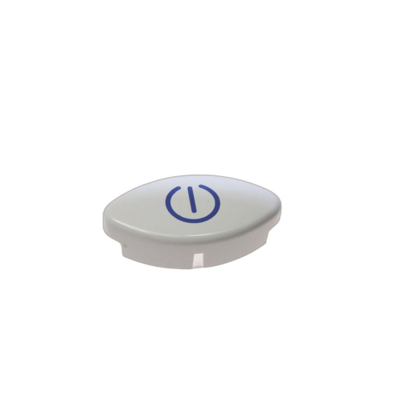 Tasto On-Off Bianco(Pw) Evo3 C00142135 Lavastoviglie INDESIT