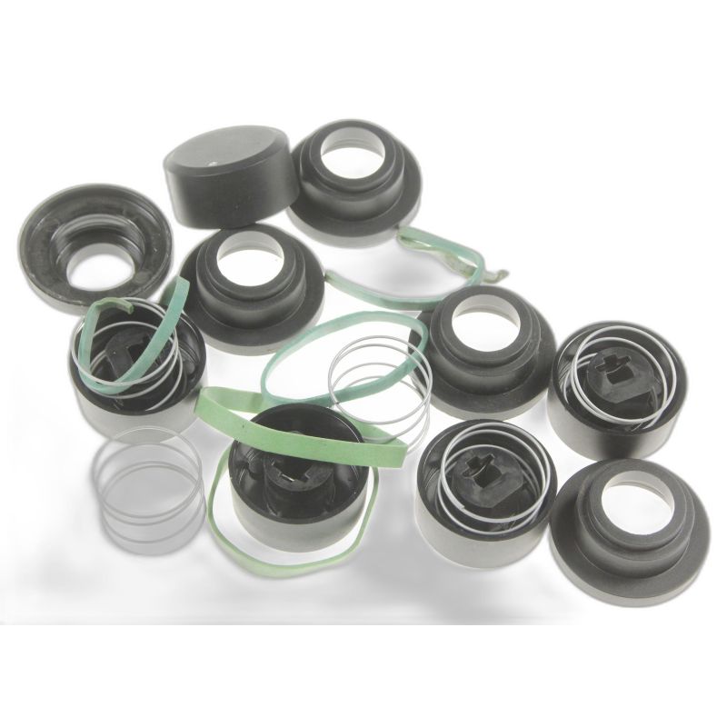 Set 5 Manopole Nere 133.0271.112 Piano Cottura FRANKE