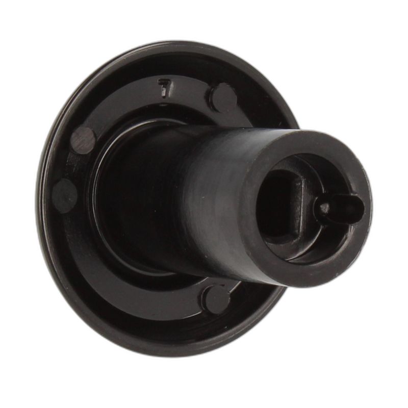 Manopola Acciaio/Nera 694975294 Piano Cottura SMEG