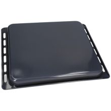 Whirlpool Indesit Fettpfannen - C00374896 Fettpfanne Emailliert Grau Backofen 481010764532