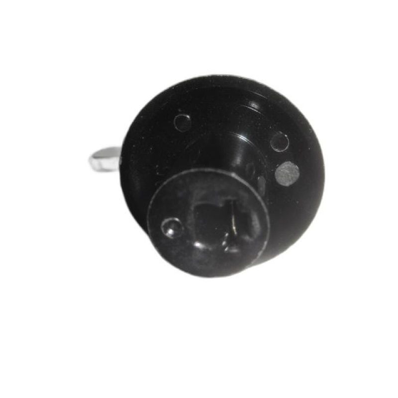Manopola Rubinetto Gas Acciaio/Nera, Mod.Suk61mfx Attacco 6Mm 6949...