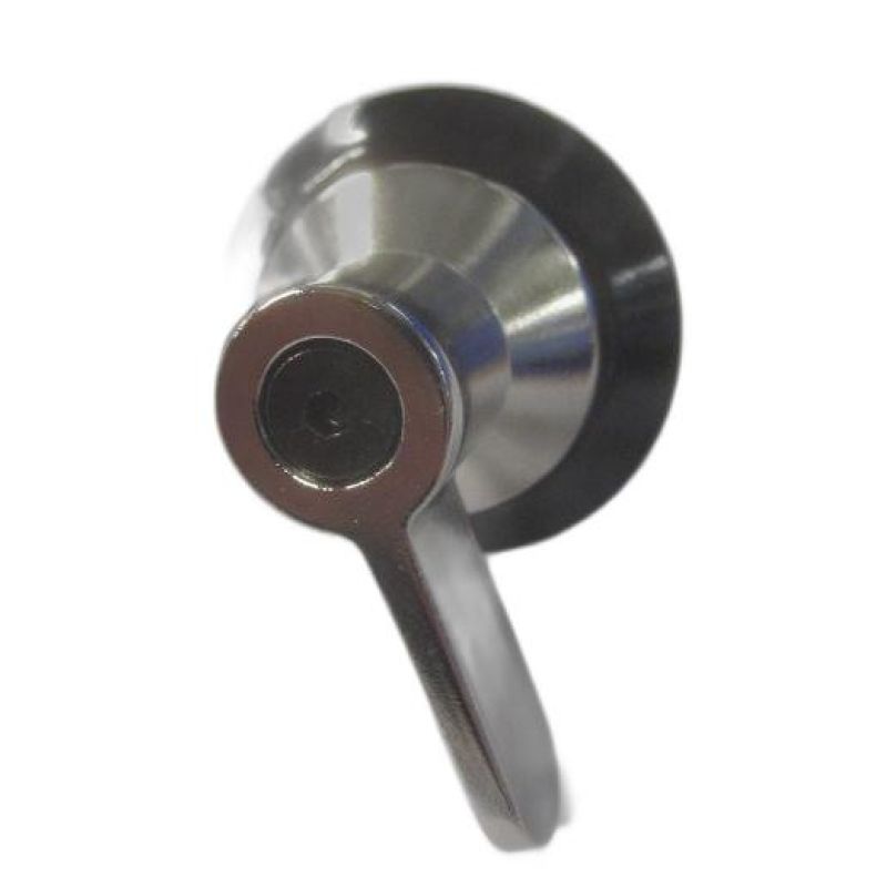 Manopola Rubinetto Gas Acciaio/Nera, Mod.Suk61mfx Attacco 6Mm 6949...