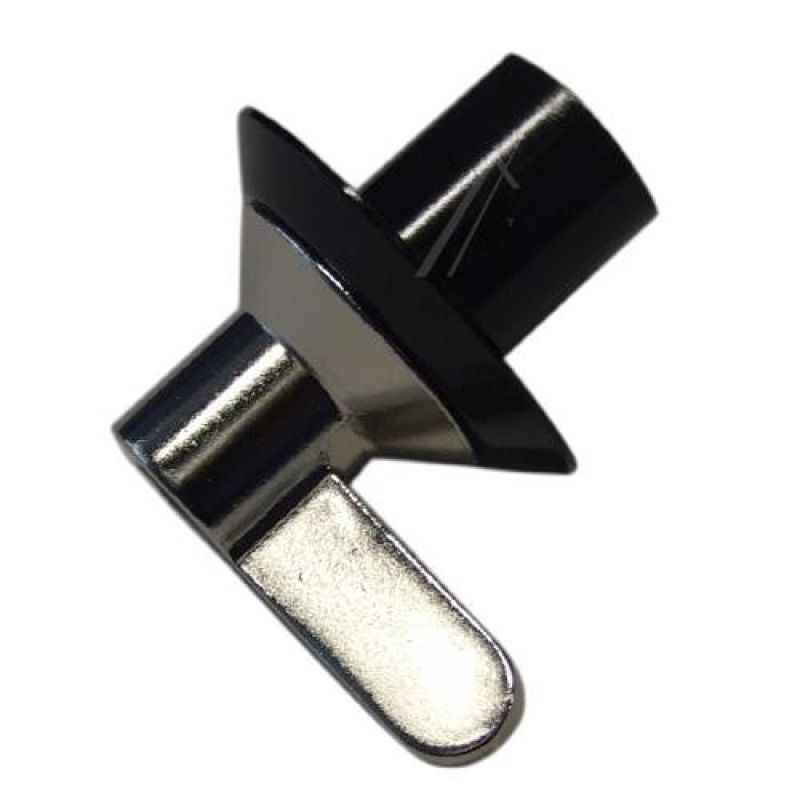 Manopola Rubinetto Gas Acciaio/Nera, Mod.Suk61mfx Attacco 6Mm 6949...
