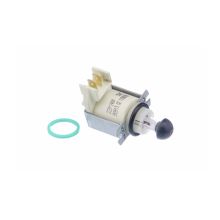 Bosch Siemens Magnetventile - Ablaufventil Mit Halbrunden Schwarzen Ventilverschluss Aus Gummi Geschirrspüler 166874