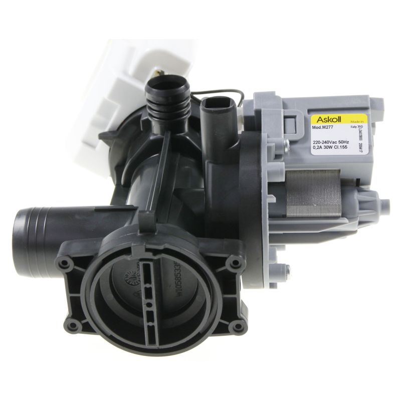 Pompa Scarico 481010662118 Lavatrice BAUKNECHT,WHIRLPOOL