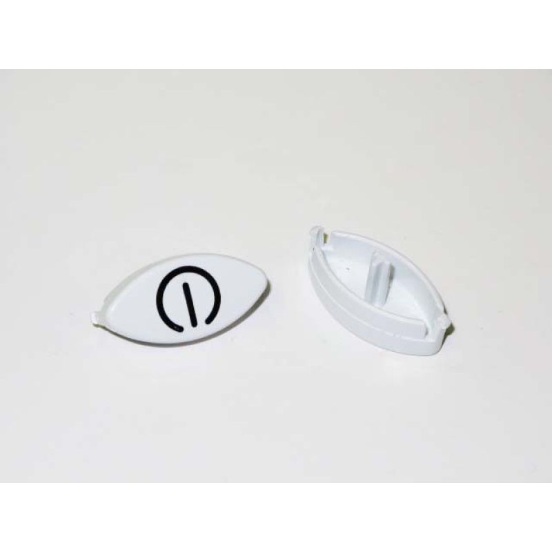 Tasto Bianco On/off Ind.comun.evoii C00110290 Lavatrice INDESIT