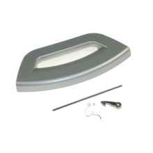 Set Maniglia Oblo Aluminium Futura C00286843 Lavatrice HOTPOINT,IND...