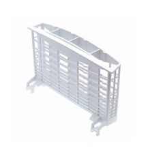 Whirlpool Indesit Besteckkörbe - C00086628 Einzelner Seitl. Korb Schmal (ws) Geschirrspüler C00086628