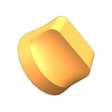 Drehknopf Schaltuhr Inox Backofen 3550376200