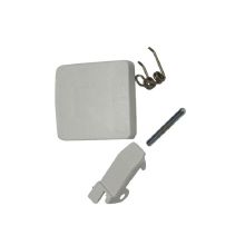 Griff-Set, weiß-schwarz, 49 mm breit, 53 mm hoch Bosch WMV4612II/02 Waschmaschine