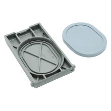 Deckel komplett, klein inklusive Dichtungsgummi Aeg FAV88060IM Geschirrspüler