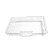 Behälter untere Schublade transparent 554x419 Hotpoint FFU4D.1K Kühlschrank