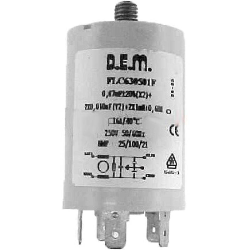 Filtro Antidisturbo 53044681210 Lavatrice REX ELECTROLUX,REX ELECTR...