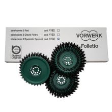 Spazzole Per Fughe Lucidatrice VF04192 Aspirapolvere VORWERK FOLLETTO