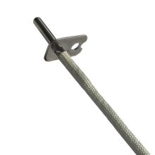 Temperaturfühler Ntc 1k Bei 200°c 4x40 Mit Flansch 1mt Pelletofen 14708008