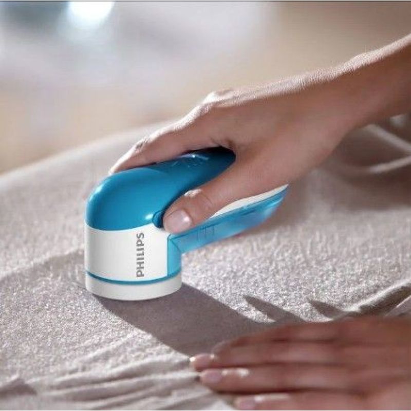 Levapelucchi Philips - Bianco/Blu - Funzionante a Batteria GC026/00...