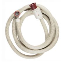 W-pro Einlaufschlauch - C00385519 Ihs400, Aquastopzulaufschlauch 3/4 , 4 M, 10 Bar, 90°c Waschmaschine 484000008793