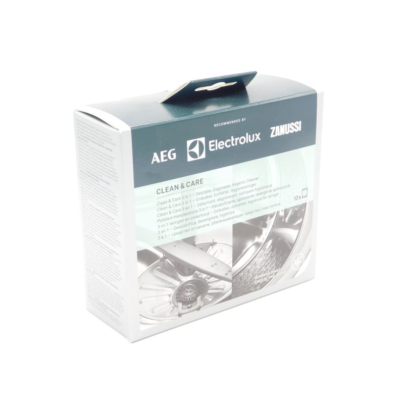 Decalcificante 3 in 1 Lavatrice e Lavastoviglie Electrolux 12 Busti...