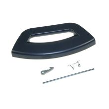 Whirlpool Indesit Türgriffe - C00288568 Türgriff Komplett Grau Futura Waschmaschine C00288568