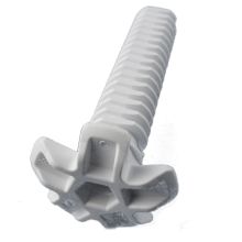 Bosch Siemens Gehäuseteile - Fuss Integriert, Schlüsselweite 13 Nur Vorne Montieren Geschirrspüler 631221