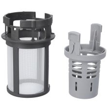 Whirlpool Indesit Sieb Geschirrspüler - C00386682 Mikrofilter/grobfilter-set Dunkel Passend Für Ikea Grau Geschirrspüler C00386682
