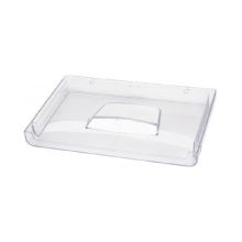 Whirlpool Indesit Schubladenblenden - C00283886 Front Gemuesebehaelter (240x160) Transp Kühlschrank C00283886