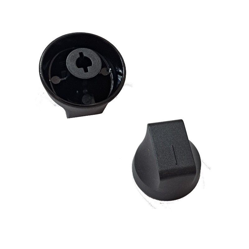 Manopola Nero 3550503340 Piano Cottura