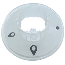 Gasflammenscheibe Weiss 60 Kochfeld C00039155