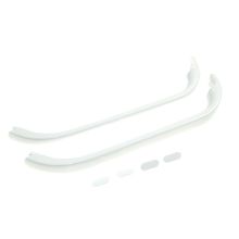 Kühlschranktürgriffe Weiss Ersatz Für 369542, 2 Stück Kühlschrank 3378142