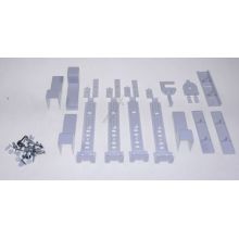 Bosch Siemens Laufwerkteile - Befestigungssatz Schleppscharnier Bosch Siemens Kühlschrank 491367