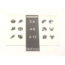 Info-blende Bedr. Nofrost Kühlschrank 743839400