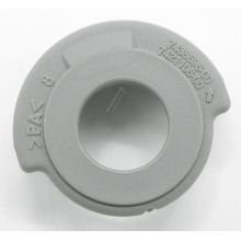 Abdeckung F. Tuerlagerung Mitte Grau Kühlschrank 742110600